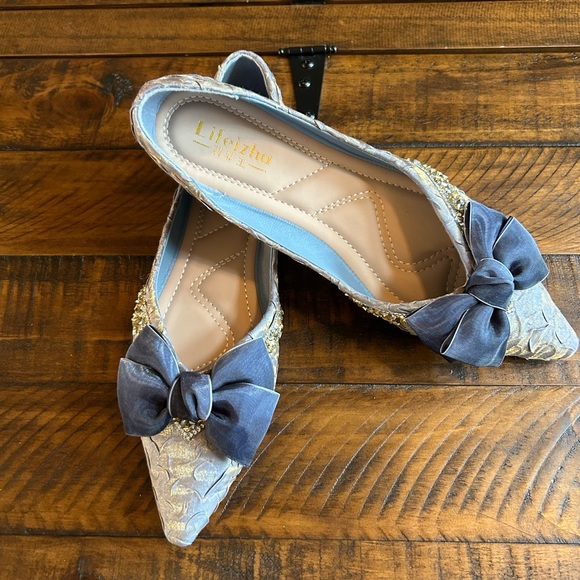 NWOT Lifeizhu Cinderella Flats | Size 9 - Picture 1 of 8
